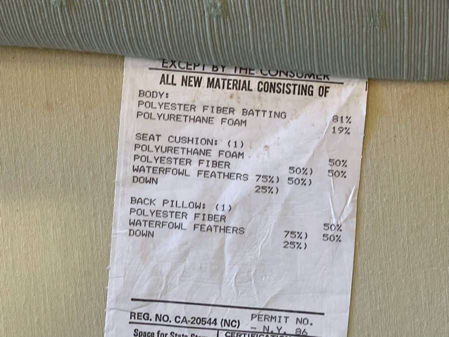 Pair Of Baker Furniture Upholstered Armchairs (Some Staining) [Photo 13]