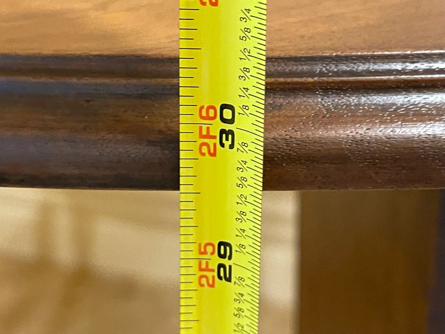 Solid Walnut Drop Leaf Table From Crocker Chair Company 3'W X 30H [Photo 10]