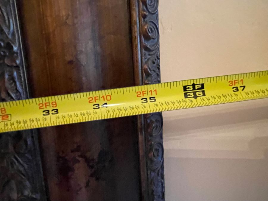 Framed Canvas Print Of Venetian Canal Scene Frame Measures 36W X 29H [Photo 6]