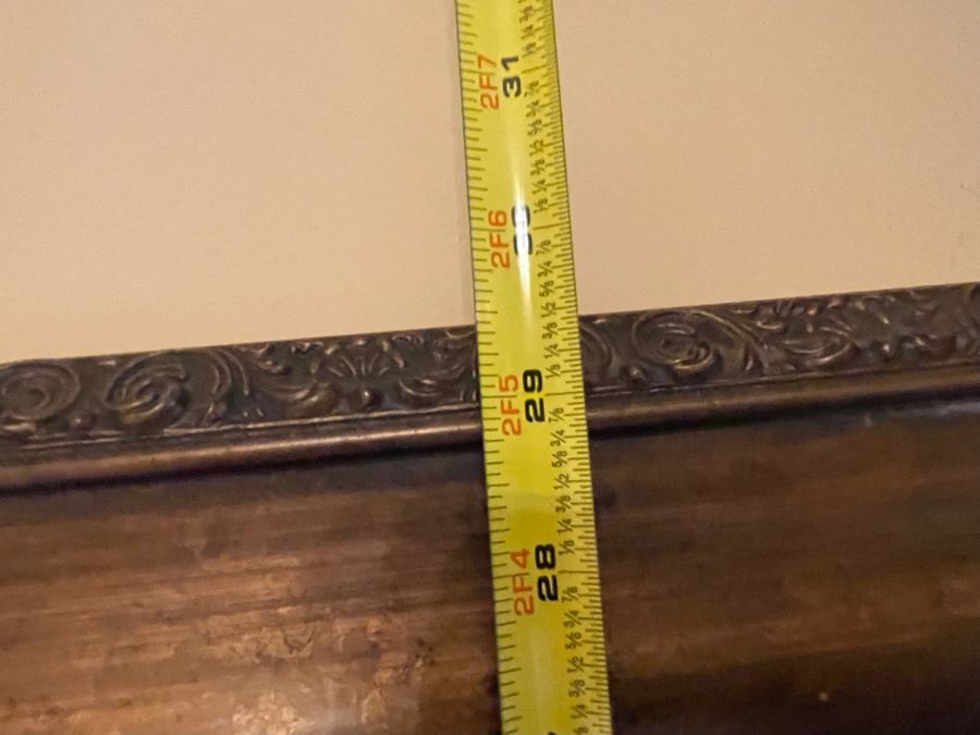 Framed Canvas Print Of Venetian Canal Scene Frame Measures 36W X 29H [Photo 7]