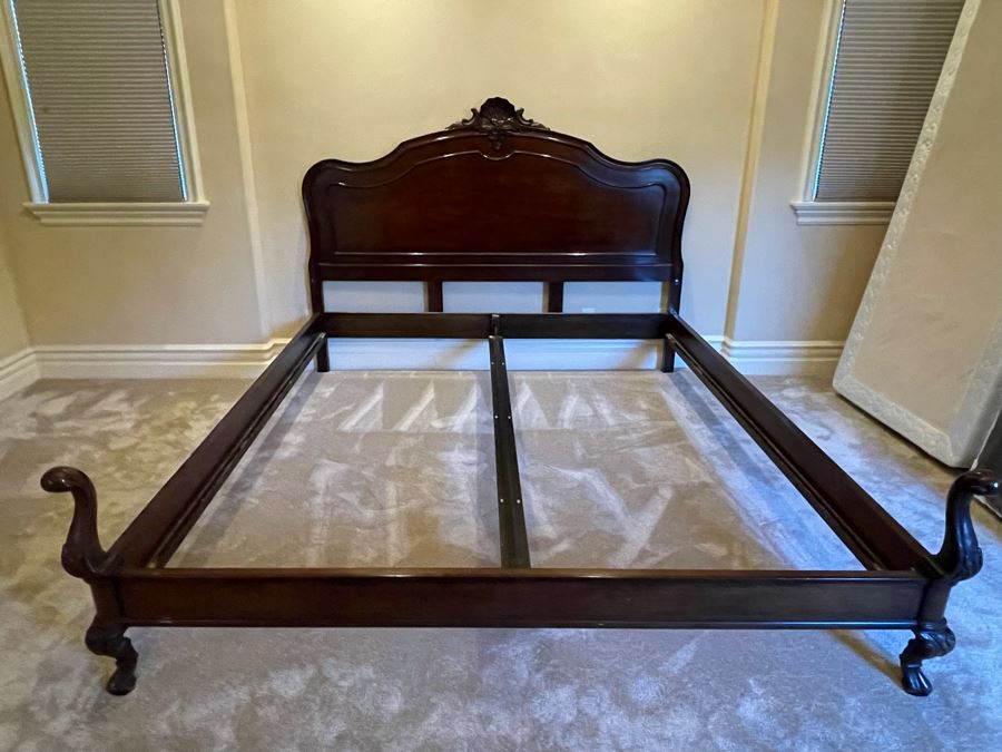 Wooden Cal King Bed Frame (Mattress Not Included) [Photo 3]