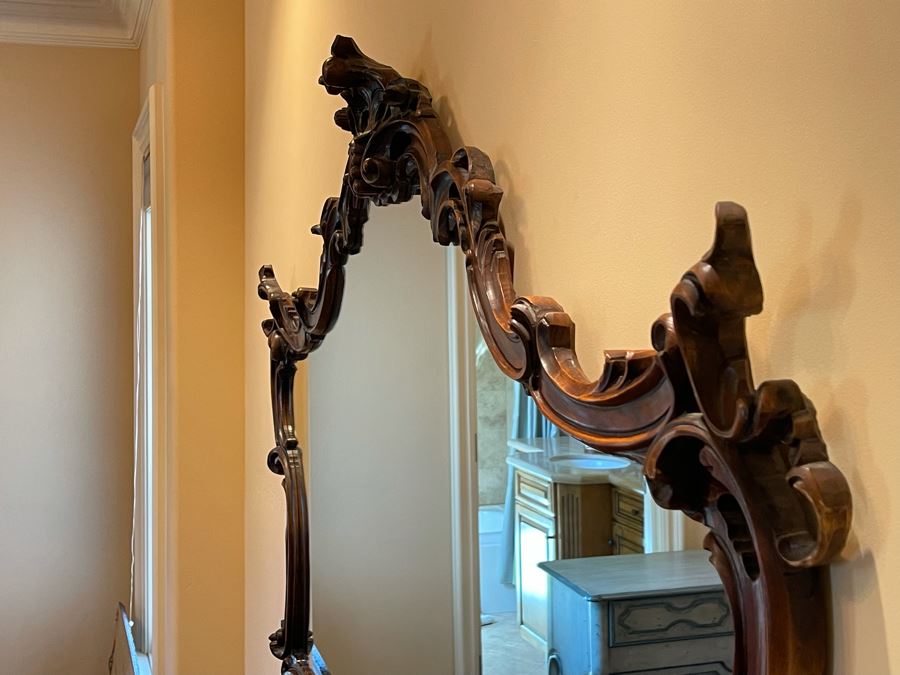 Stunning Wooden Wall Mirror 5'7'W X 40H [Photo 9]