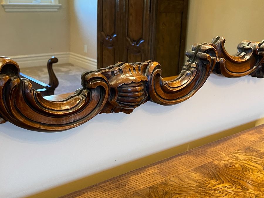 Stunning Wooden Wall Mirror 5'7'W X 40H [Photo 8]