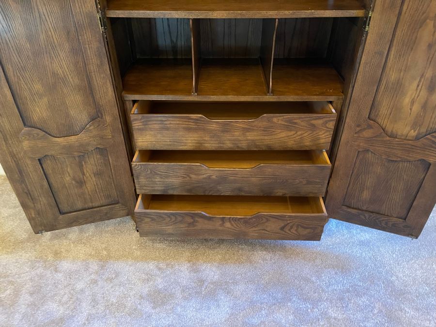 Baker Furniture Gentleman's Dresser Cabinet Armoire 42W X 19D X 6'8'H [Photo 11]