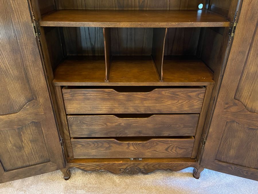 Baker Furniture Gentleman's Dresser Cabinet Armoire 42W X 19D X 6'8'H [Photo 8]