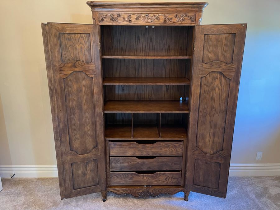 Baker Furniture Gentleman's Dresser Cabinet Armoire 42W X 19D X 6'8'H [Photo 7]