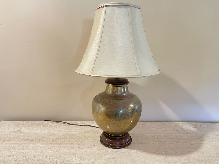 Frederick Cooper Brass Table Lamp 28H [Photo 1]