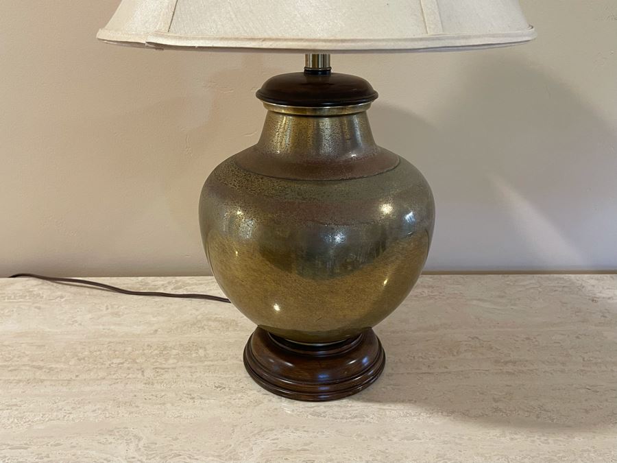 Frederick Cooper Brass Table Lamp 28H [Photo 3]