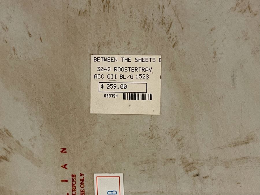 Castilian Rooster Tray 28W X 15D Retails $259 [Photo 8]