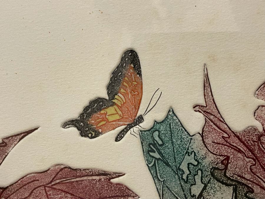 Framed Limited Edition Print Hand Signed By Rickson Titled Nature Splendor 26W X 19H [Photo 6]