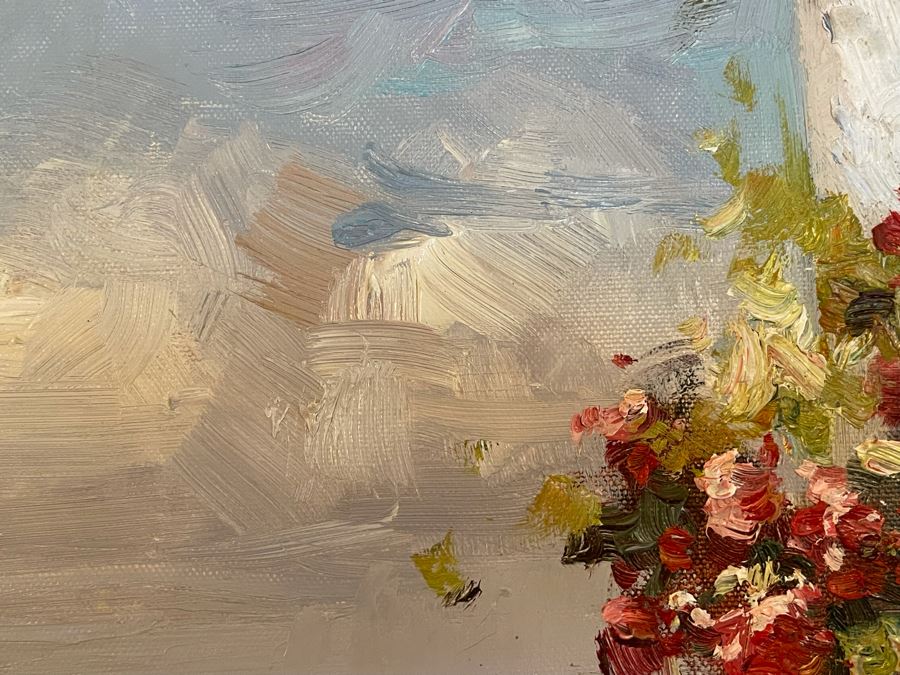 Beautifully Framed Large Original Oil Painting With Certificate Of Authenticity 4’W X 5’H [Photo 11]