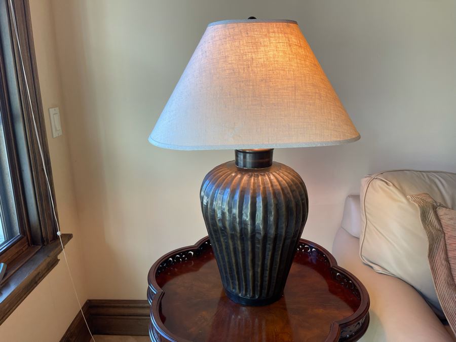 Metal Table Lamp 29H [Photo 2]