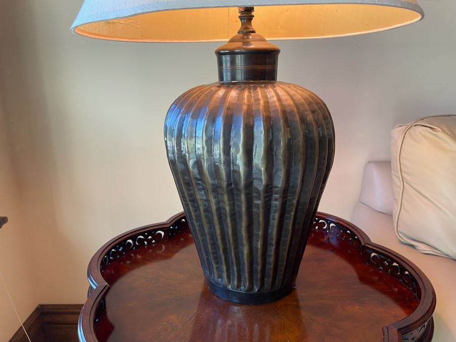 Metal Table Lamp 29H [Photo 3]