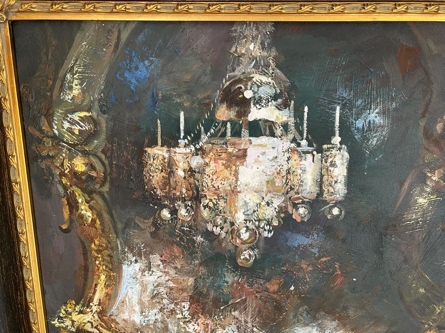 Beautifully Framed Large Canvas Painting 3' X 4' [Photo 9]