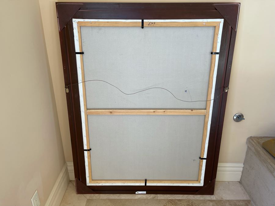 Beautifully Framed Large Canvas Painting 3' X 4' [Photo 14]