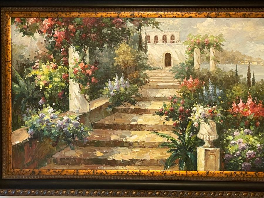 Framed Painting On Canvas 4' X 2' [Photo 4]