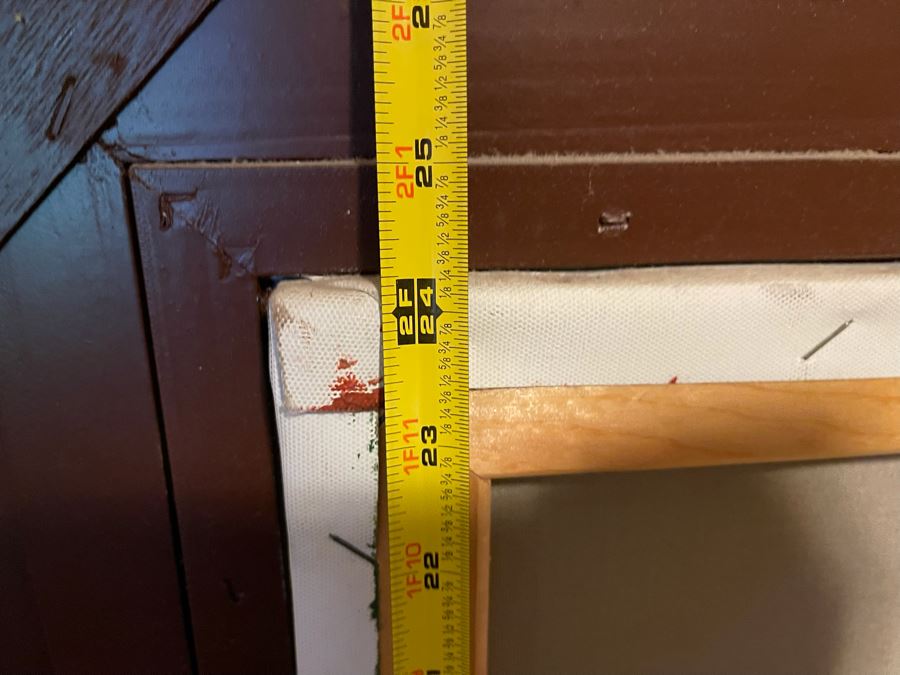 Framed Painting On Canvas 4' X 2' [Photo 12]