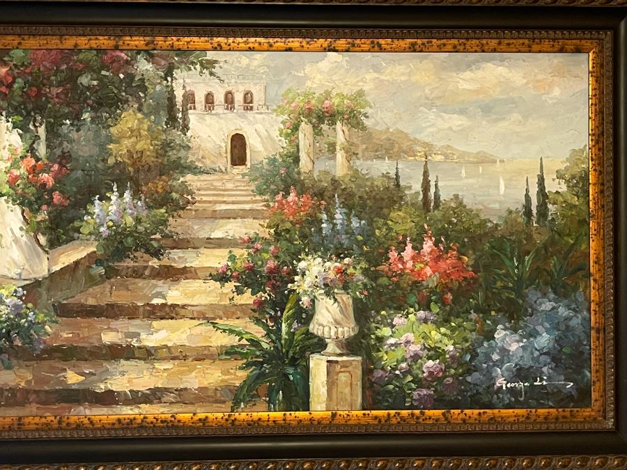 Framed Painting On Canvas 4' X 2' [Photo 5]