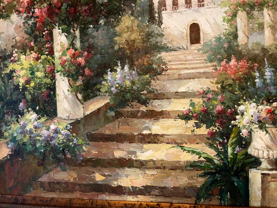 Framed Painting On Canvas 4' X 2' [Photo 10]