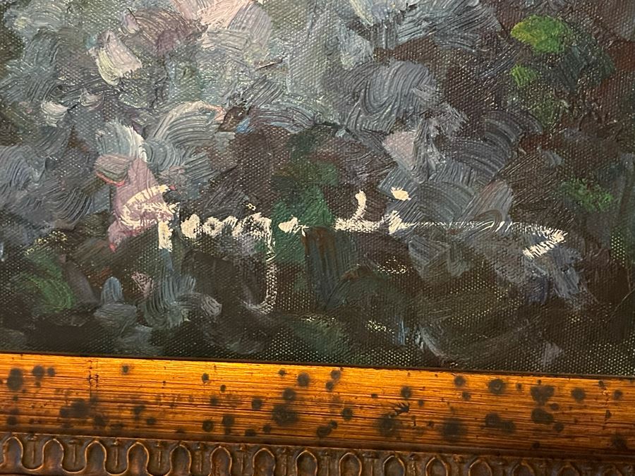 Framed Painting On Canvas 4' X 2' [Photo 9]