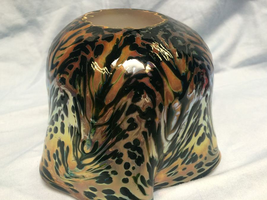 Art Glass Pottery Bowl Vase [Photo 16]