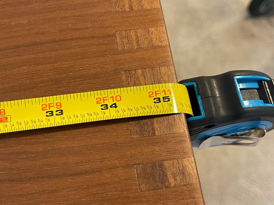 Walnut Desk With Tambour Door 35.5W X 22D X 44H [Photo 21]