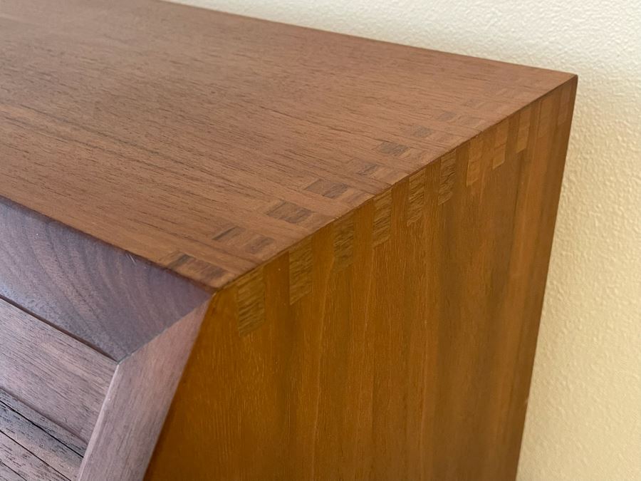 Walnut Desk With Tambour Door 35.5W X 22D X 44H [Photo 17]