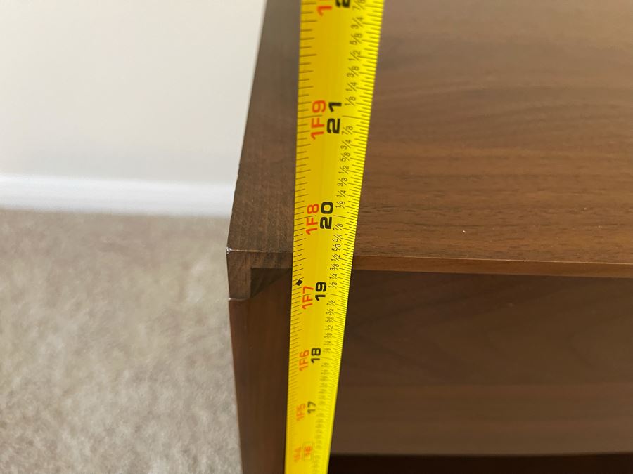 Pair Of Contemporary Mid-Century Modern Style Nightstands 20W X 16.5D X 19.5H [Photo 12]