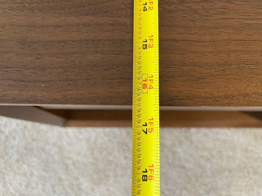 Pair Of Contemporary Mid-Century Modern Style Nightstands 20W X 16.5D X 19.5H [Photo 11]