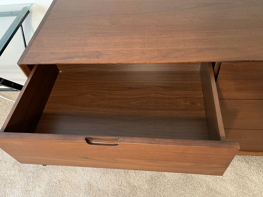 Contemporary Mid-Century Modern Style Chest Of Drawers Dresser 53W X 19D X 32H [Photo 7]