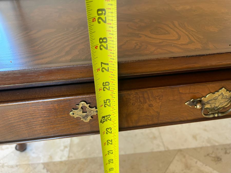 Hekman Furniture Wooden Console Sofa Table With Pair Of Drawers 58W X 18D X 27H [Photo 10]