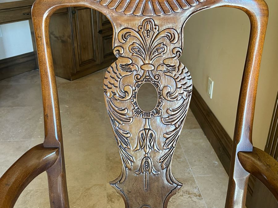 Baker Furniture Historic Charleston Reproductions Ottoman And Aston Court By Henredon Armchair [Photo 6]