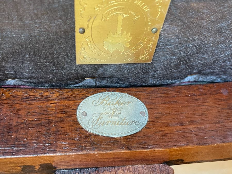 Baker Furniture Historic Charleston Reproductions Ottoman And Aston Court By Henredon Armchair [Photo 10]