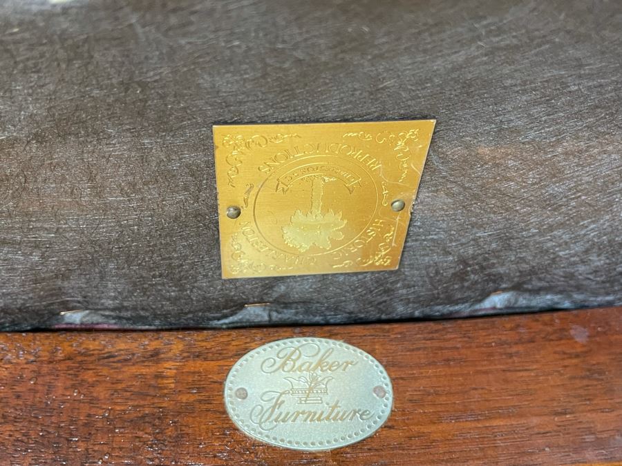 Baker Furniture Historic Charleston Reproductions Ottoman And Aston Court By Henredon Armchair [Photo 9]