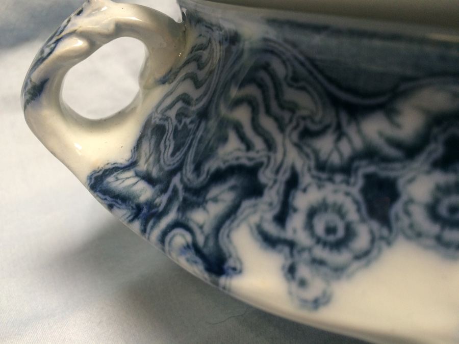 Hollinshead & Kirkham Tunstall Soup Tureen England [Photo 9]