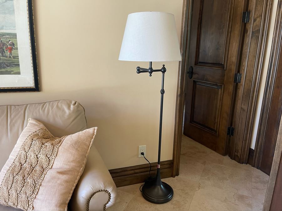 Adjustable Metal Floor Lamp 58H [Photo 2]
