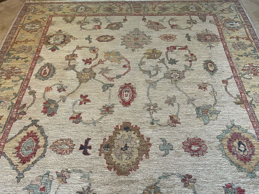 Hand Knotted Wool Area Rug 69' X 110' [Photo 6]