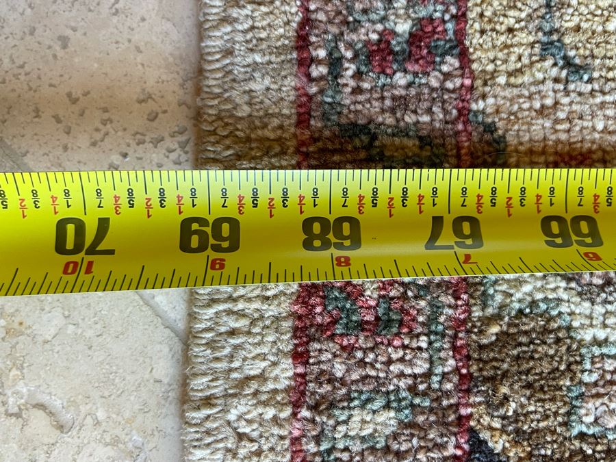 Hand Knotted Wool Area Rug 69' X 110' [Photo 9]