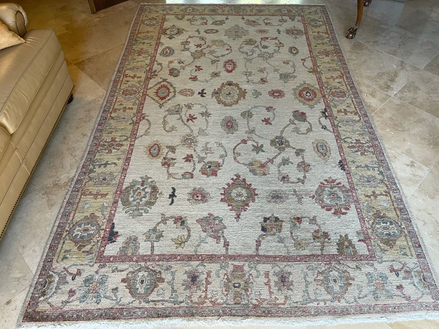 Hand Knotted Wool Area Rug 69' X 110' [Photo 4]