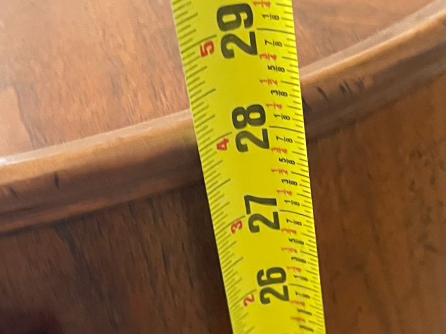 Baker Furniture Drum Table With Drawer 21W X 28H [Photo 7]