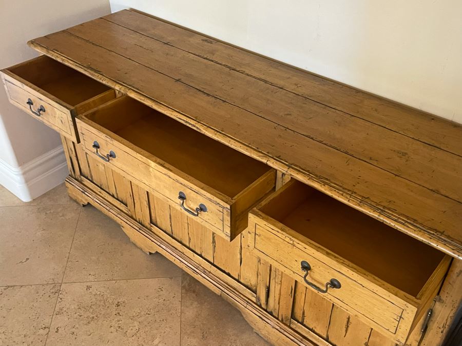 Buffet Sideboard Cabinet 65W X 19D X 30H [Photo 6]