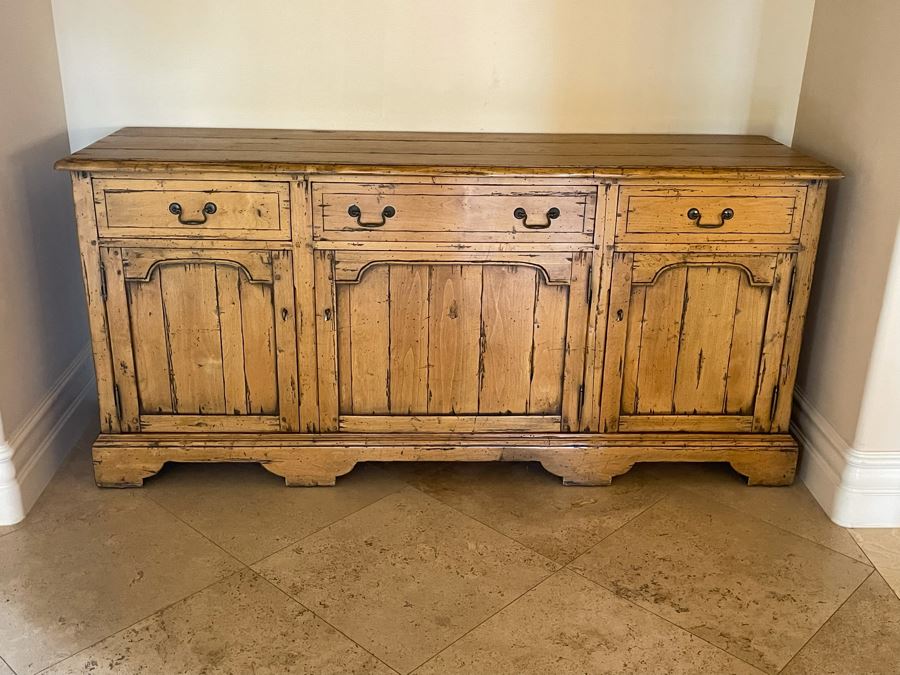 Buffet Sideboard Cabinet 65W X 19D X 30H [Photo 2]