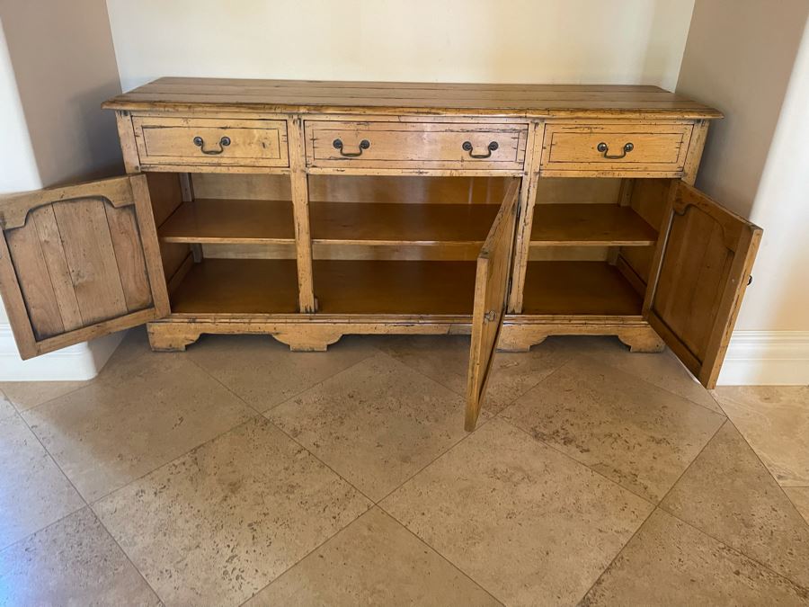 Buffet Sideboard Cabinet 65W X 19D X 30H [Photo 8]