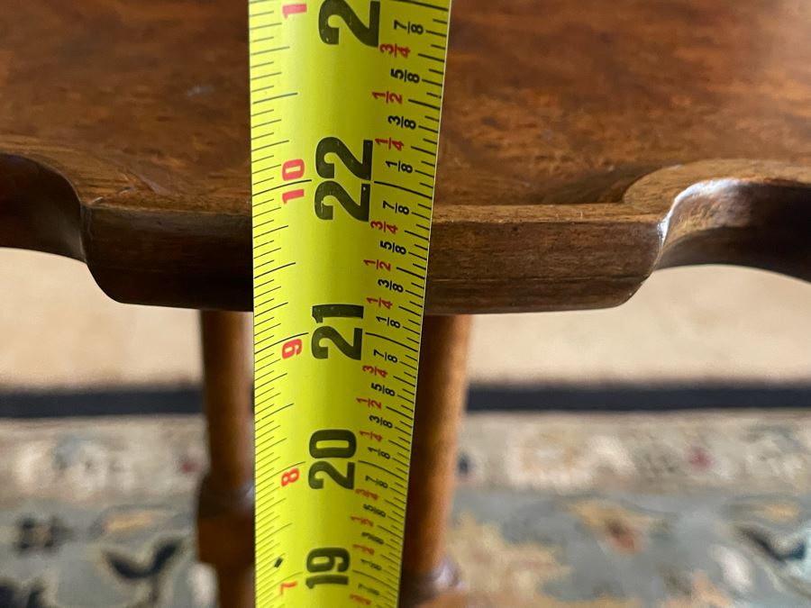 Baker Furniture Historic Charleston Reproductions Wooden Pedestal Side Table 18W X 13D X 22H [Photo 10]