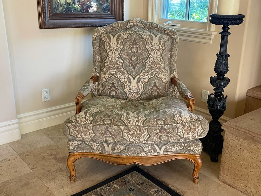 Large Upholstered Armchair 32W X 36D X 40H [Photo 2]