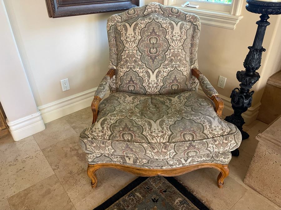 Large Upholstered Armchair 32W X 36D X 40H [Photo 6]