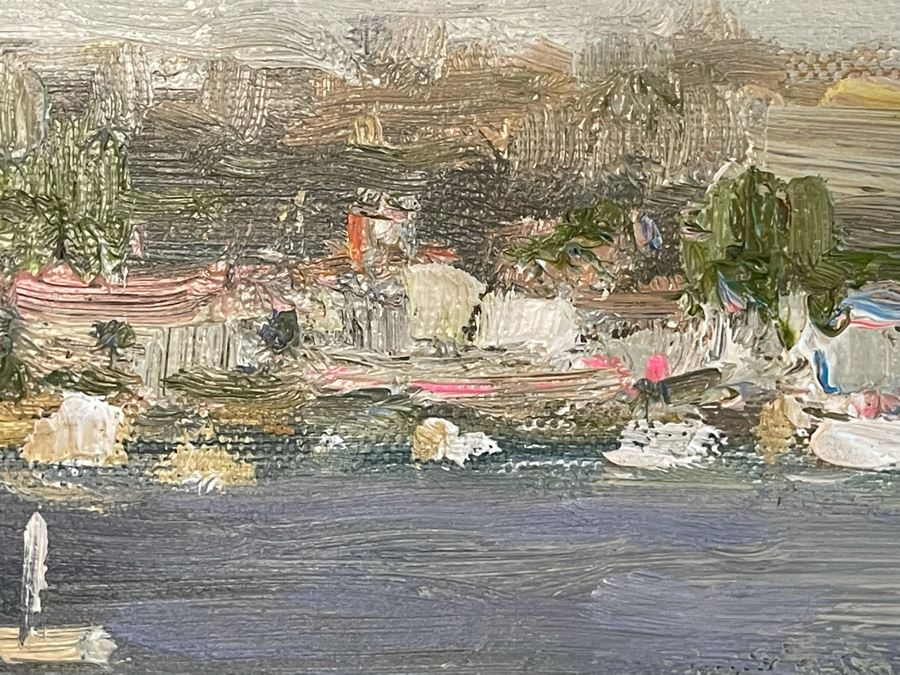 Framed Original Oil Painting On Canvas With Certificate Of Authenticity 24 X 20 [Photo 9]