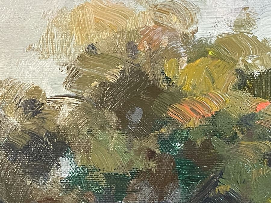 Framed Original Oil Painting On Canvas With Certificate Of Authenticity 24 X 20 [Photo 10]