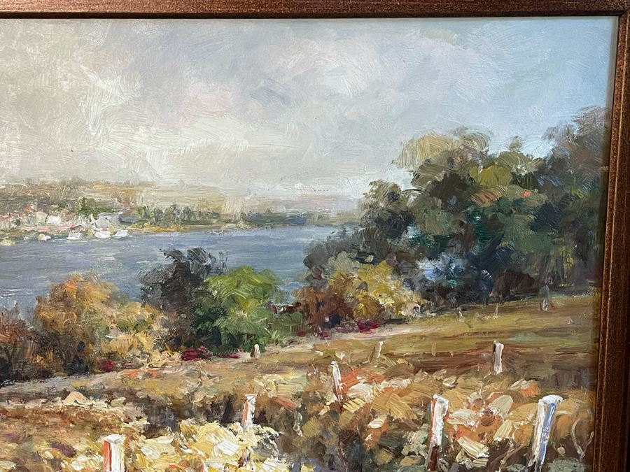 Framed Original Oil Painting On Canvas With Certificate Of Authenticity 24 X 20 [Photo 6]