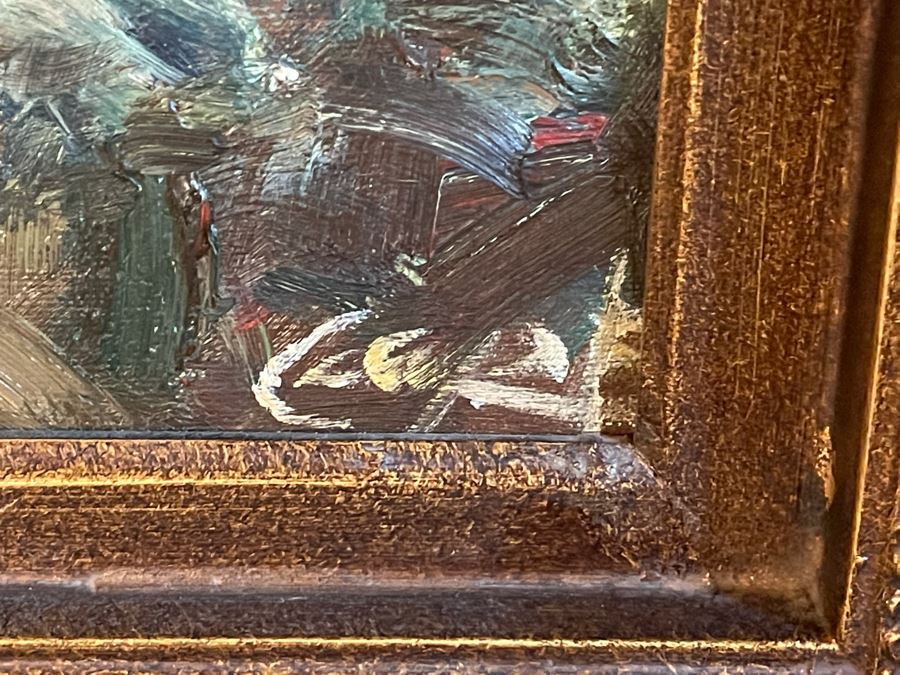 Framed Original Oil Painting On Canvas With Certificate Of Authenticity 24 X 20 [Photo 7]